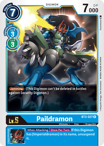 Paildramon [BT3-027] [Release Special Booster Ver.1.5]