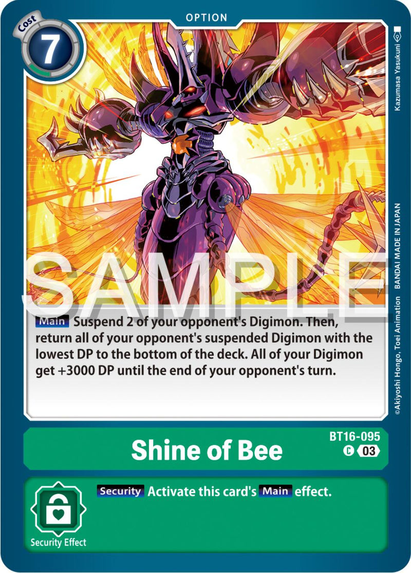 Shine of Bee [BT16-095] [Beginning Observer]