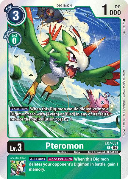 Pteromon [EX7-031] [Digimon LIBERATOR]