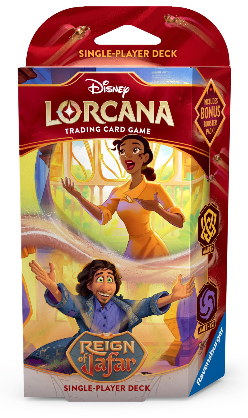 (PRE-ORDER) Reign of Jafar - Starter Deck (Amber & Amethyst)