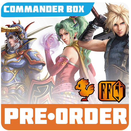 (PRE-ORDER) MTG FINAL FANTASY COMMANDER BUNDLE ( ALL 4 BOXES)