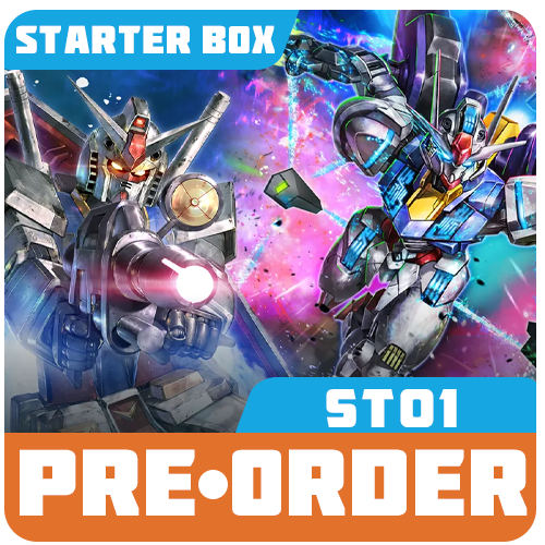 (PRE-ORDER) GUNDAM CG: HEROIC BEGINNINGS STARTER DECK [ST-01]