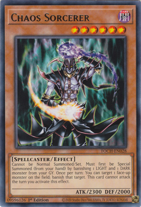 Chaos Sorcerer [TOCH-EN028] Rare