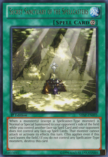 Secret Sanctuary of the Spellcasters [SHSP-EN095] Rare