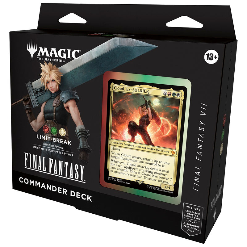 (PRE-ORDER) MTG FINAL FANTASY COMMANDER BUNDLE ( ALL 4 BOXES)