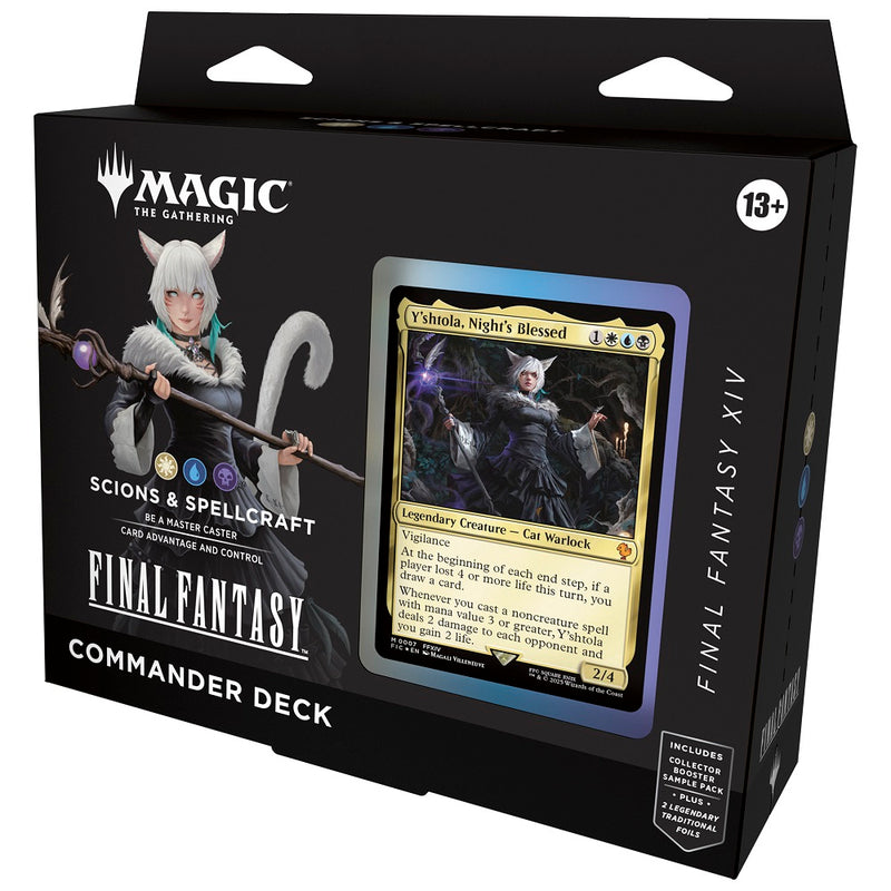 (PRE-ORDER) MTG FINAL FANTASY COMMANDER BUNDLE ( ALL 4 BOXES)