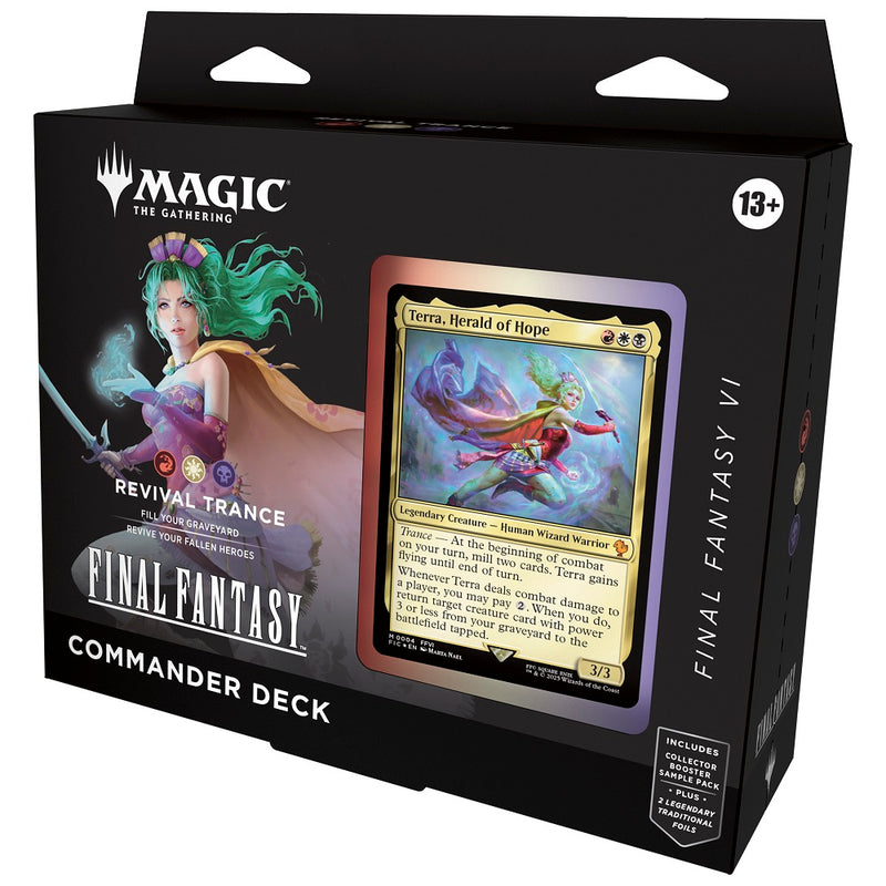 (PRE-ORDER) MTG FINAL FANTASY COMMANDER BUNDLE ( ALL 4 BOXES)